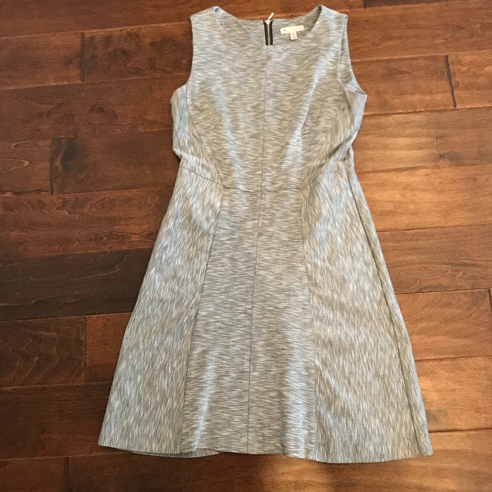 Gorgeous gray fit and flare work dress